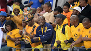 Kaizer Chiefs fans during the DStv Premiership 2022/23 game between Cape Town City and Mamelodi Sundowns at Cape Town Stadium on 5 August 2022