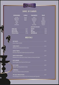 The Chill House menu 2