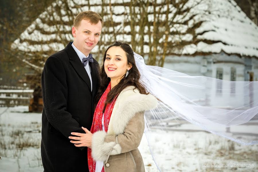 Fotografo di matrimoni Krzysztof Zbroszczyk (krzysztofzbrosz). Foto del 25 febbraio 2020