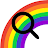 RainbowFinder – the rainbow we icon