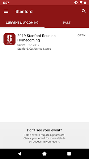 Stanford Reunion Homecoming