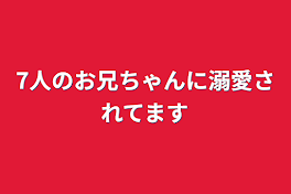 7人のお兄ちゃんに溺愛されてます