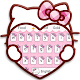 Download Pink Cute Kitty Cartoon Keyboard Theme For PC Windows and Mac 10001001