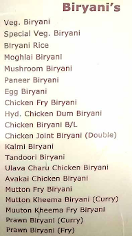 New Satyam Ritz Comfort menu 3