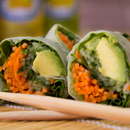 Veggie Spinach Roll