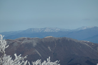 霊仙山も雪が無い