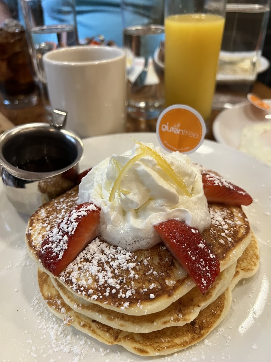 Heaven ! Gf lemon ricotta pancakes