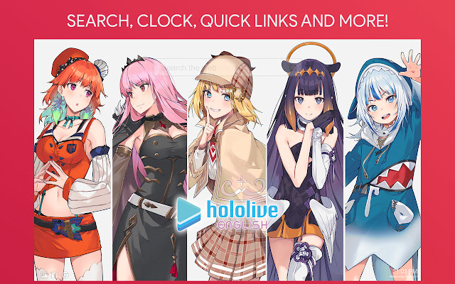 Hololive Wallpaper HD Custom New Tab