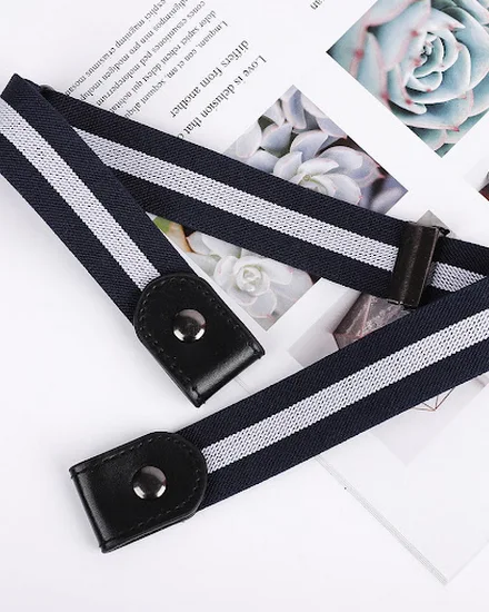 New Adjustable Stretch Elastic Waist Band Invisible Belt ... - 2