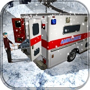 Ambulance Driver Simulator 3D Winter Snow Rescue  Icon