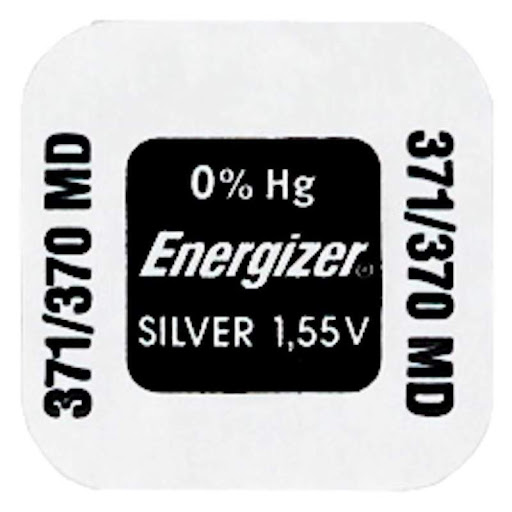 pile  energizer montre 371