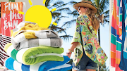 Choose from a range of beach towels and umbrellas to suit your needs and style.