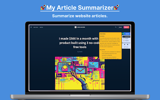 My Article Summarizer
