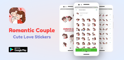 About: Romantic Love Stickers (Google Play version)