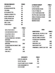 Green Mirchi menu 1