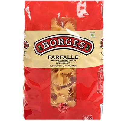 Borges Farfalle Pasta 500 Gm