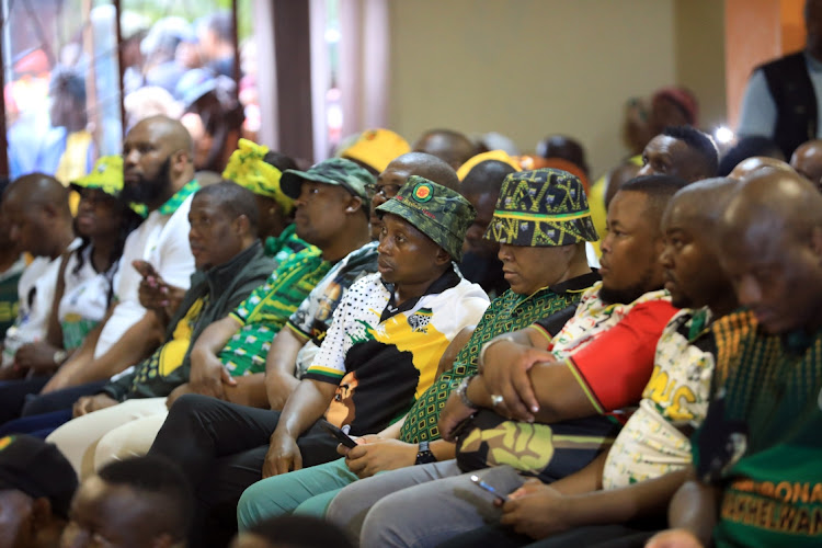 The ANC's Andile Lungisa was among hundreds of ANC members who attended the Peter Mokaba memorial lecture.