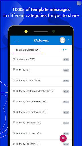 Ozioma - Bulk SMS Newsletter Birthday Marketing
