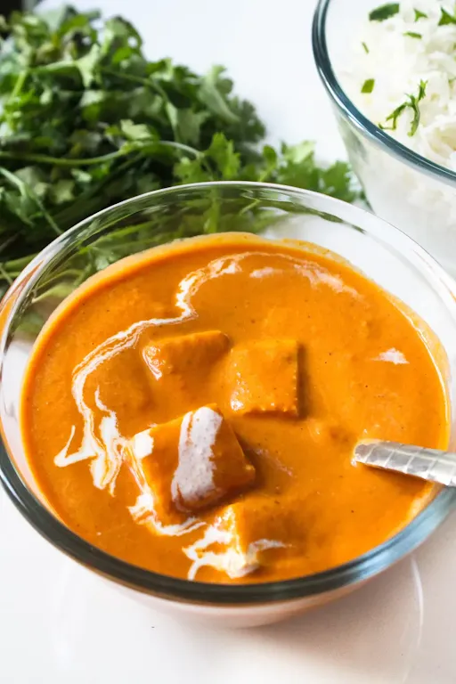 Orange Cottage Cheese Curry