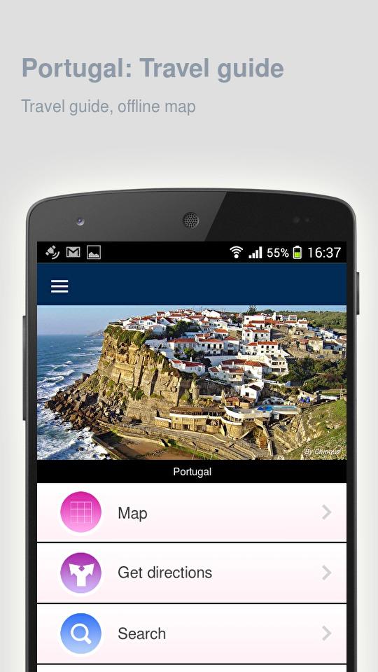 Portugal: Offline travel guide Screen 1