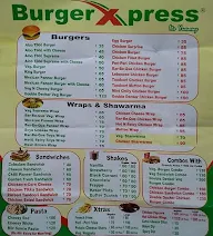 Burger Xpress menu 5