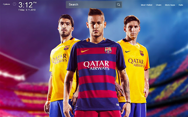 Neymar Wallpapers New Tab Theme