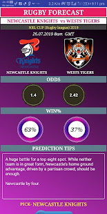 Rugby forecast ( prediction of union and league )(圖2)-速報App
