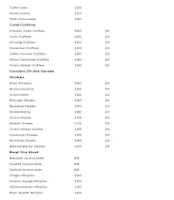 The Midtown Cafe menu 3