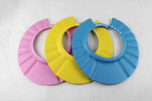 Title 30, Child Baby Shampoo Cap, protects eyes from soap...