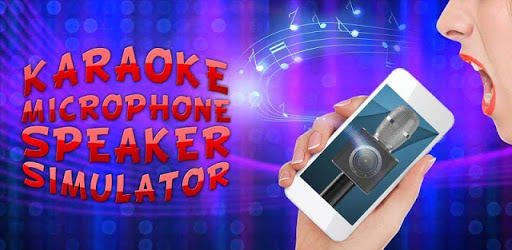 Karaoke Microphone Speaker Sim