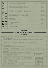 The Tea House Projects menu 1