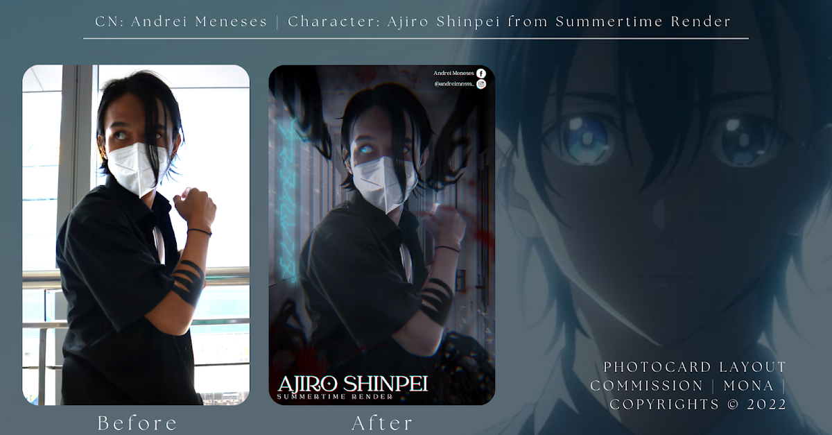 Summertime Render Shinpei Ajiro Cosplay Costume