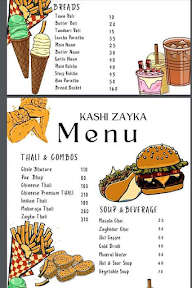 Kashi Zayka menu 2