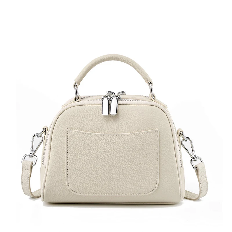 Dames leren handtas met grote capaciteit, stijlvol en ruim. Perfect om alles mee te nemen met stijl en comfort, ideaal voor dagelijks gebruik en meer.