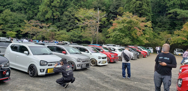 ミラのl700 ミラ・Lファミリー・フォロワーさんに感謝✨・アルトワークスミィーテングに関するカスタム事例の投稿画像1枚目