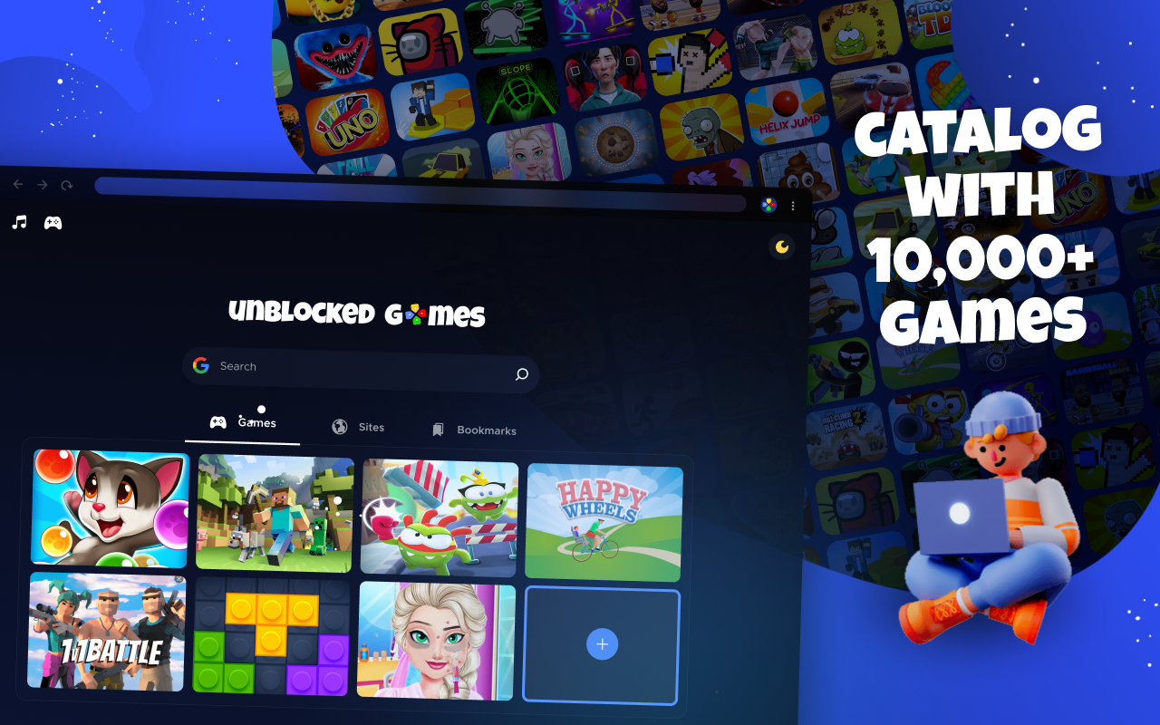 Unblocked Games — New Tab Preview image 2