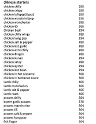 Barbecue Savour menu 2