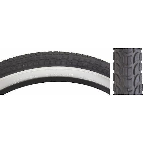 SunLite Komfort Cruiser Tire with White Walls 26x2.125"