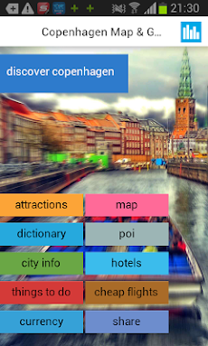 コペンハーゲンオフライン地図とガイドのおすすめ画像1