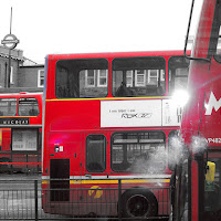 London Red Buses di BlueBetty