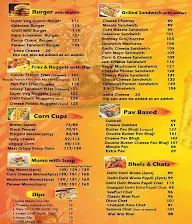 Snack Shack menu 4