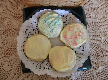 Melt In Your Mouth Sugar Cookies