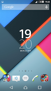 Lollipop Fresh XZ Theme screenshot 0