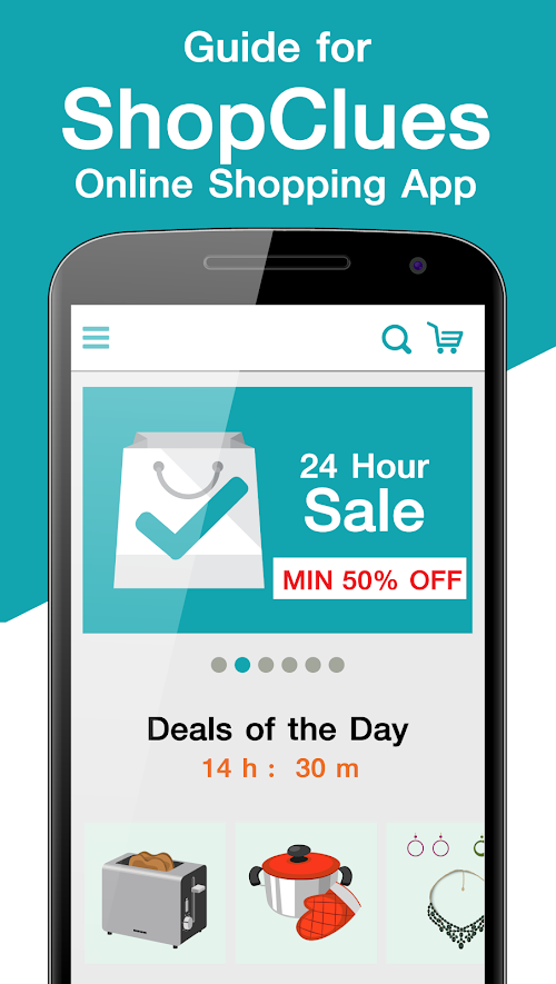 Android application Free ShopClues Coupons Tips screenshort
