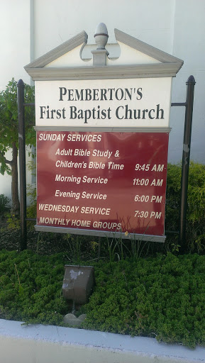 Pemberton's First Baptist Church