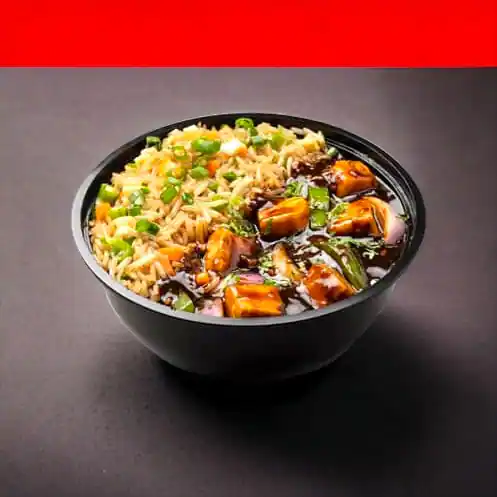 Black Pepper Paneer Bowl