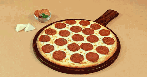 Real Pepperoni Cheese Burst Pizza [10" Large]