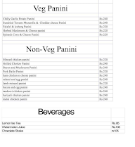 Escobar Paninis menu 2