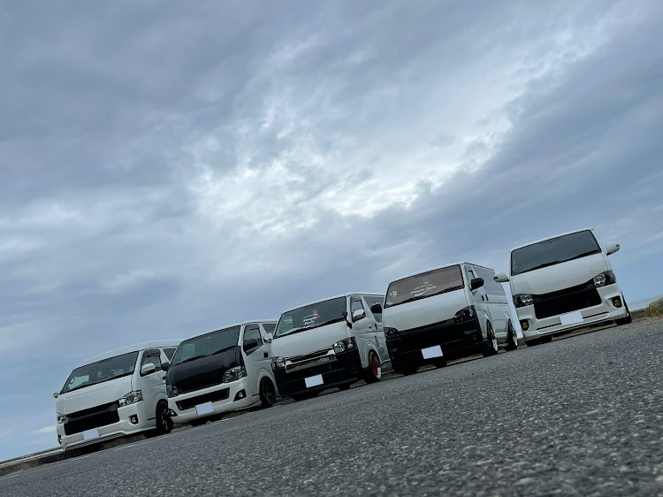 ハイエースバンのReiker's Racing・Simple.Style・淡路ランチツーリング・交流会に関するカスタム事例の投稿画像8枚目