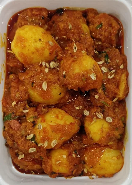 Bhaja Masala Aloo Dum